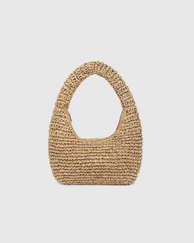 LOUENHIDE_NELLIE SHOULDER BAG RAFFIA NATURAL _ NELLIE SHOULDER BAG RAFFIA NATURAL _ Ebony Boutique NZ