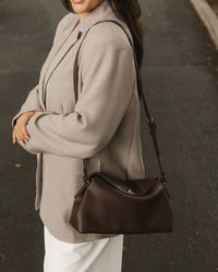 NICOLE HANDBAG CHOCOLATE_by_LOUENHIDE_women's_in_New Zealand_ NICOLE HANDBAG CHOCOLATE _