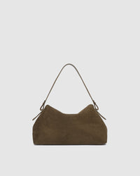 NICOLE SUEDETTE HANDBAG OLIVE_by_LOUENHIDE_women's_in_New Zealand_ NICOLE SUEDETTE HANDBAG OLIVE _