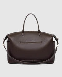 OHIO OVERNIGHT BAG CHOCOLATE_by_LOUENHIDE_women's_in_New Zealand_ OHIO OVERNIGHT BAG CHOCOLATE _