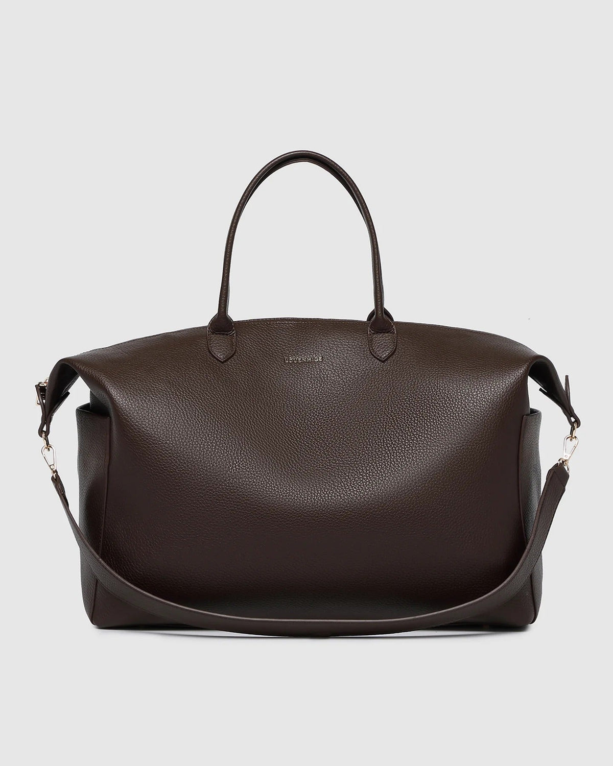 OHIO OVERNIGHT BAG CHOCOLATE_by_LOUENHIDE_women's_in_New Zealand_ OHIO OVERNIGHT BAG CHOCOLATE _