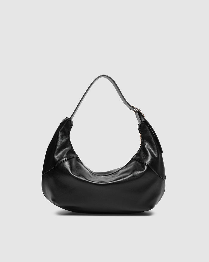 LOUENHIDE_OLIVIA SHOULDER BAG BLACK _ OLIVIA SHOULDER BAG BLACK _ Ebony Boutique NZ