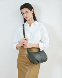 OLIVIA SHOULDER BAG OLIVE_by_LOUENHIDE_women's_in_New Zealand_ OLIVIA SHOULDER BAG OLIVE _