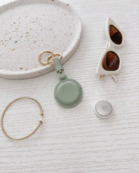 LOUENHIDE_OPAL AIRTAG CASE SAGE GREEN _ OPAL AIRTAG CASE SAGE GREEN _ Ebony Boutique NZ