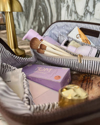 LOUENHIDE_ORION COSMETIC CASE CHOCOLATE _ ORION COSMETIC CASE CHOCOLATE _ Ebony Boutique NZ