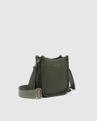 PARKER PHONE CROSSBODY BAG OLIVE_by_LOUENHIDE_women's_in_New Zealand_ PARKER PHONE CROSSBODY BAG OLIVE _