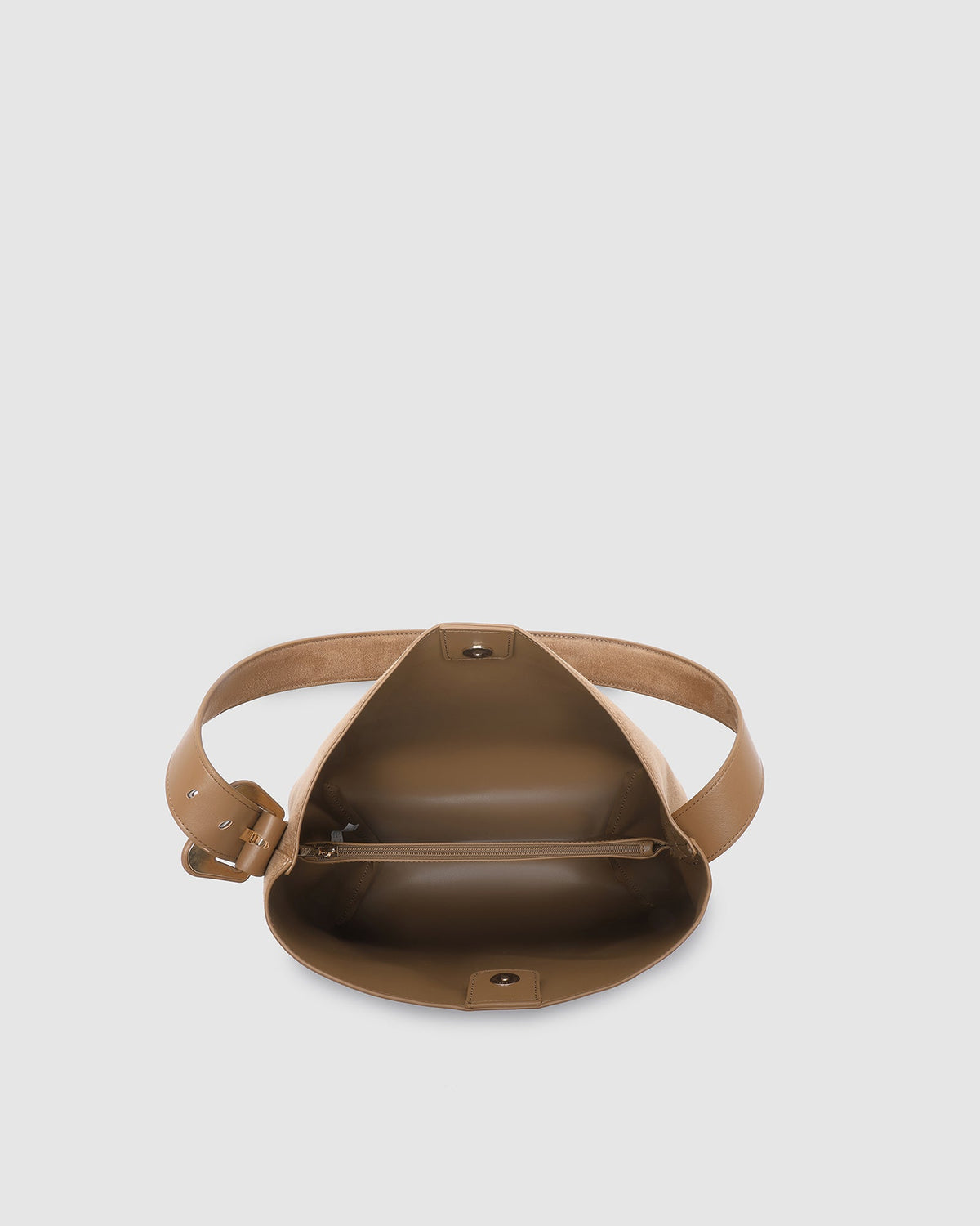 LOUENHIDE_PEYTON EVERYDAY POUCH SET SUEDETTE HONEY _ PEYTON EVERYDAY POUCH SET SUEDETTE HONEY _ Ebony Boutique NZ