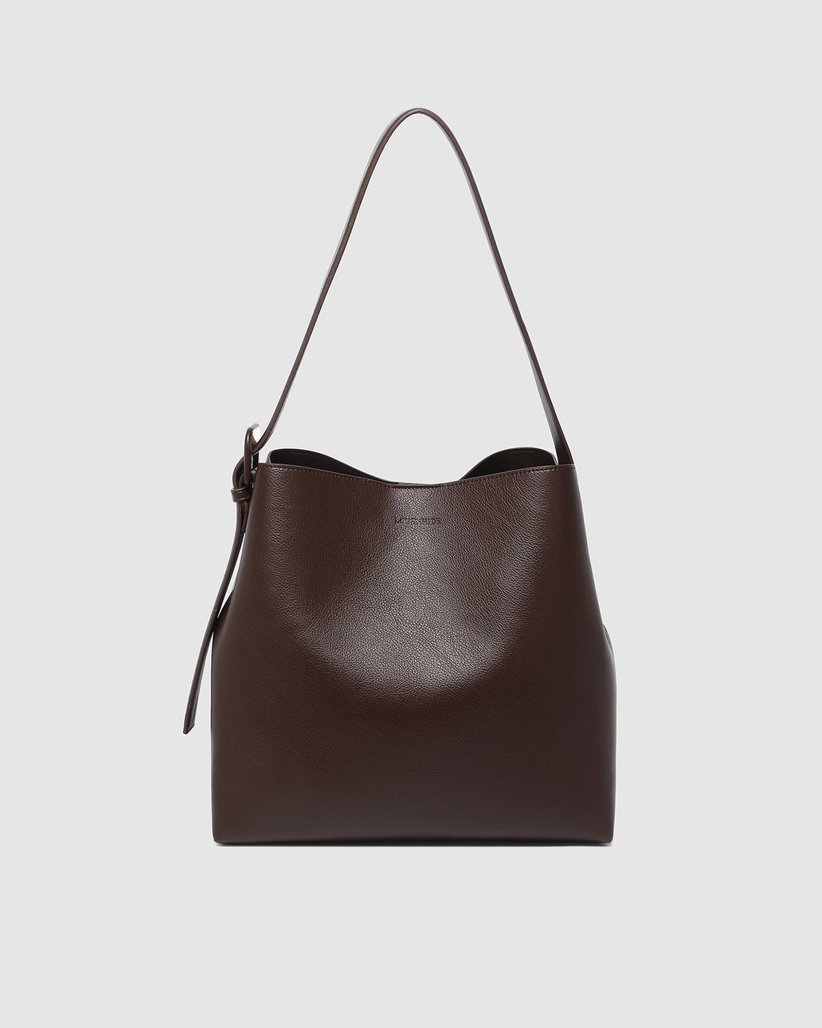 LOUENHIDE_PEYTON SHOULDER BAG CHOCOLATE _ PEYTON SHOULDER BAG CHOCOLATE _ Ebony Boutique NZ