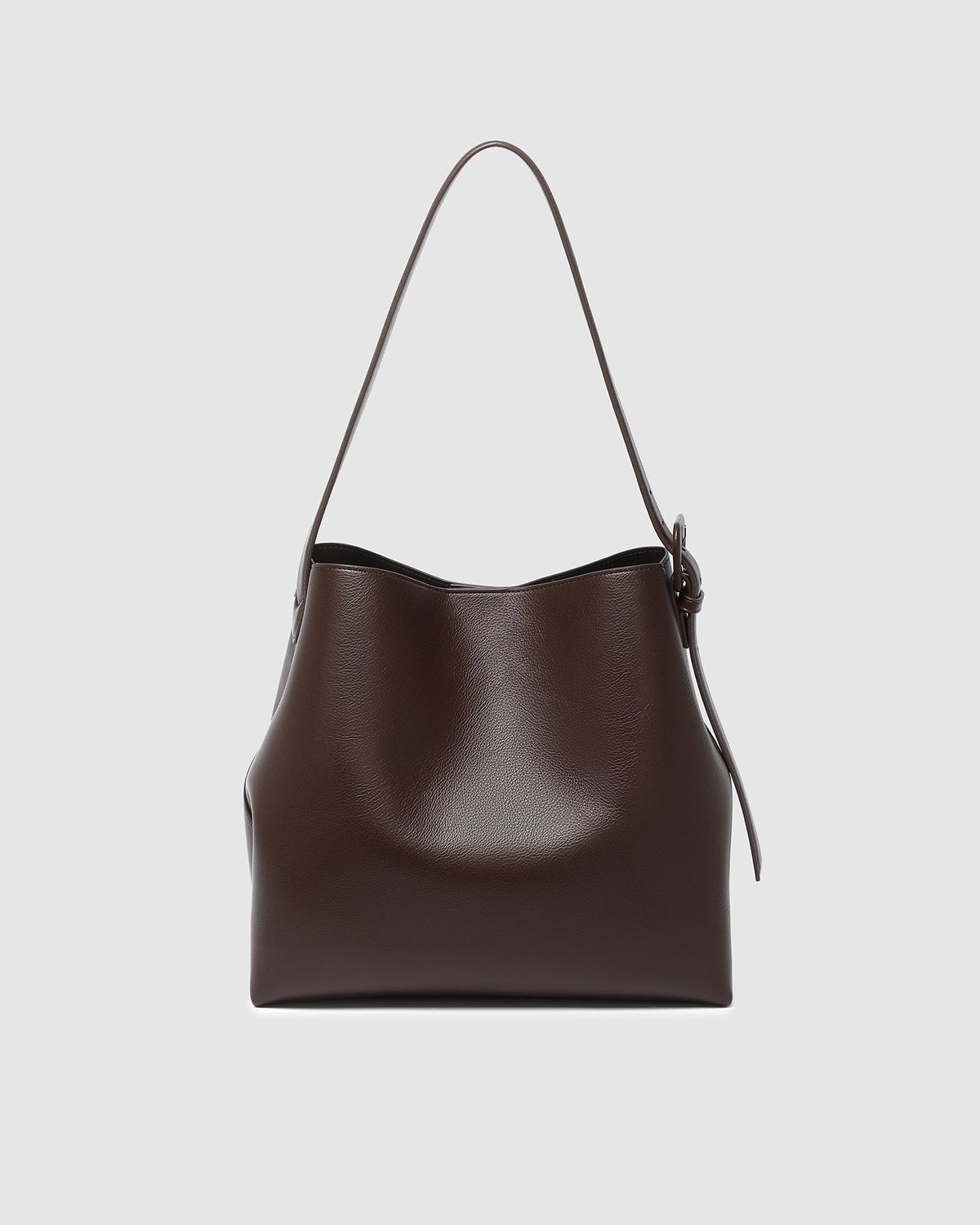 LOUENHIDE_PEYTON SHOULDER BAG CHOCOLATE _ PEYTON SHOULDER BAG CHOCOLATE _ Ebony Boutique NZ