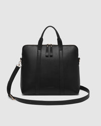 LOUENHIDE_RHODES BLACK GOLD HARDWARE LAPTOP BAG _ RHODES BLACK GOLD HARDWARE LAPTOP BAG _ Ebony Boutique NZ