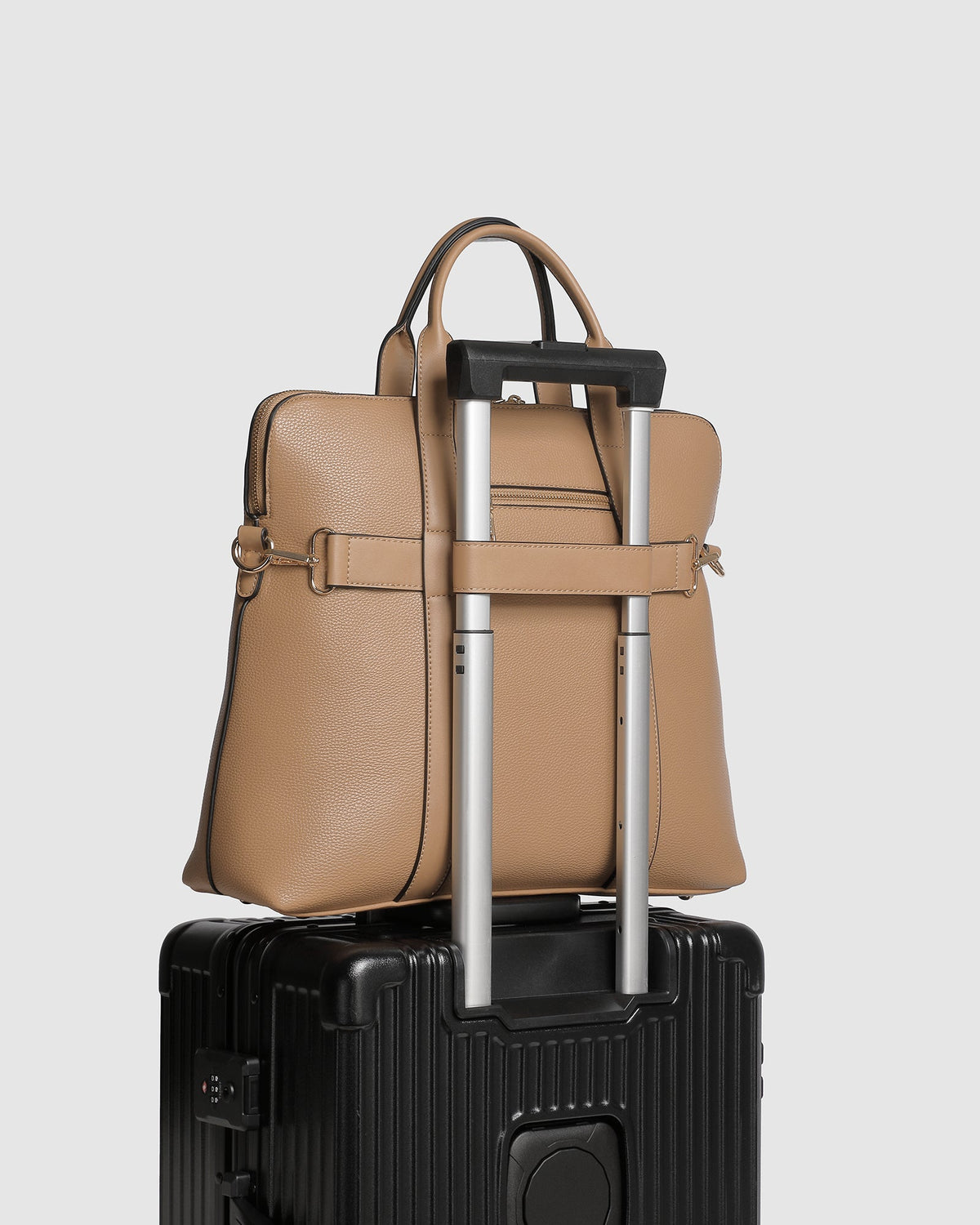 LOUENHIDE_RHODES LATTE LAPTOP BAG _ RHODES LATTE LAPTOP BAG _ Ebony Boutique NZ