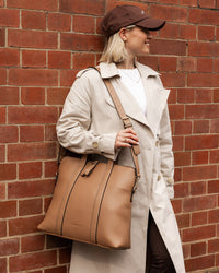 LOUENHIDE_RHODES LATTE LAPTOP BAG _ RHODES LATTE LAPTOP BAG _ Ebony Boutique NZ