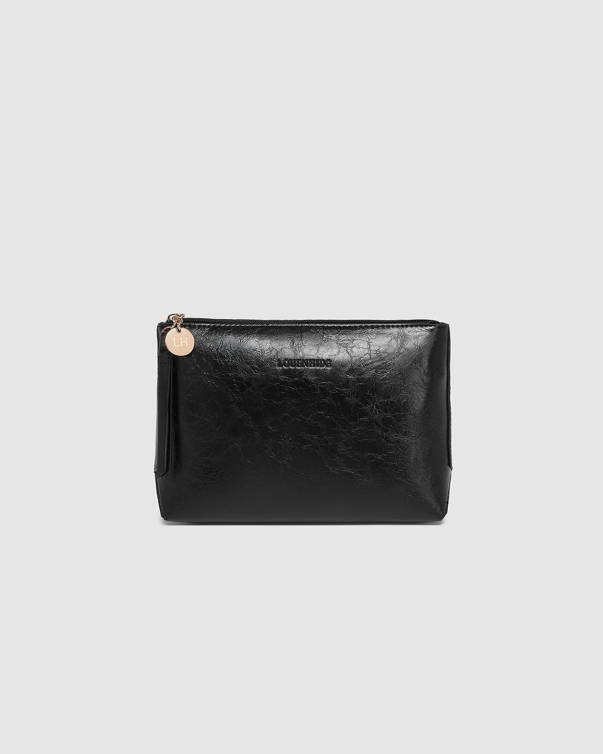LOUENHIDE_RILEY AND EVERYDAY POUCH SET BLACK PATENT _ RILEY AND EVERYDAY POUCH SET BLACK PATENT _ Ebony Boutique NZ