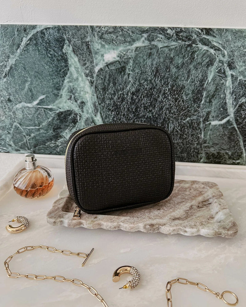 LOUENHIDE_RITA JEWELLERY CASE BLACK _ RITA JEWELLERY CASE BLACK _ Ebony Boutique NZ