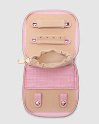 LOUENHIDE_RITA JEWELLERY CASE PASTEL PINK _ RITA JEWELLERY CASE PASTEL PINK _ Ebony Boutique NZ