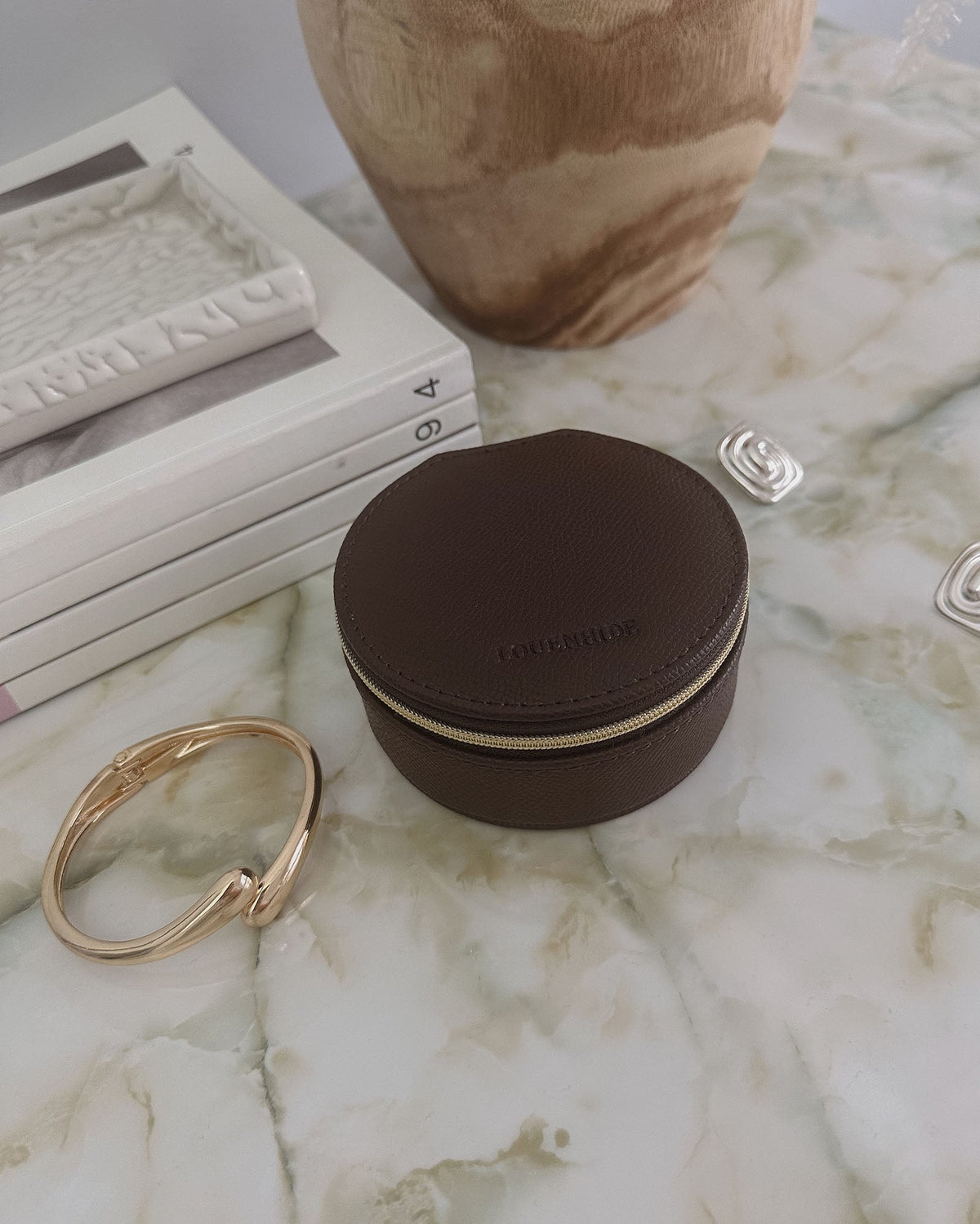 SISCO JEWELLERY BOX CHOCOLATE_by_LOUENHIDE_women's_in_New Zealand_ SISCO JEWELLERY BOX CHOCOLATE _