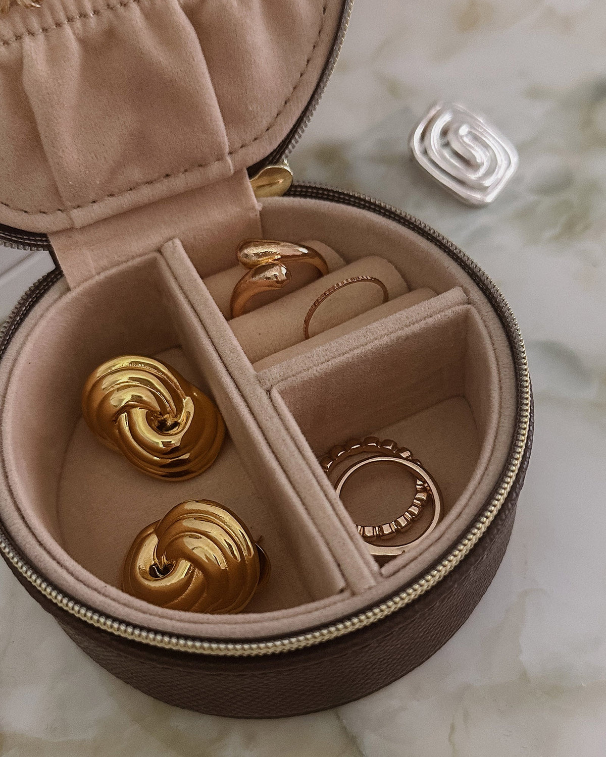SISCO JEWELLERY BOX CHOCOLATE_by_LOUENHIDE_women's_in_New Zealand_ SISCO JEWELLERY BOX CHOCOLATE _