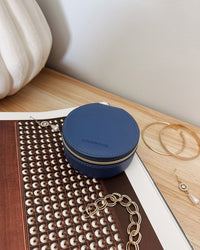 SISCO JEWELLERY BOX STEEL BLUE_by_LOUENHIDE_women's_in_New Zealand_ SISCO JEWELLERY BOX STEEL BLUE _
