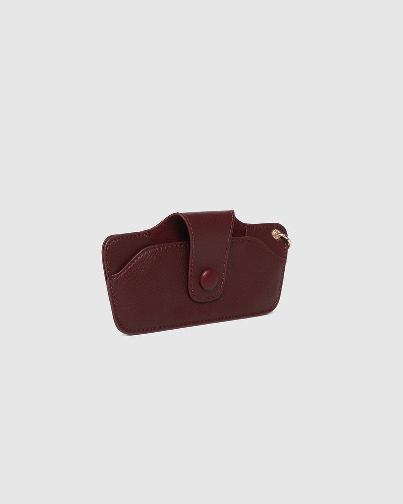 LOUENHIDE_SKITTLE SUNGLASS CASE BURGUNDY _ SKITTLE SUNGLASS CASE BURGUNDY _ Ebony Boutique NZ