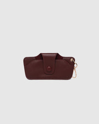 LOUENHIDE_SKITTLE SUNGLASS CASE BURGUNDY _ SKITTLE SUNGLASS CASE BURGUNDY _ Ebony Boutique NZ