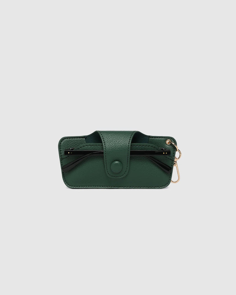 LOUENHIDE_SKITTLE SUNGLASS CASE FOREST GREEN _ SKITTLE SUNGLASS CASE FOREST GREEN _ Ebony Boutique NZ