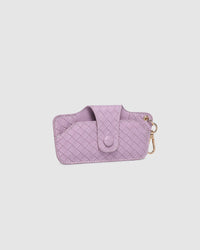 LOUENHIDE_SKITTLE SUNGLASS CASE WOVEN LILAC _ SKITTLE SUNGLASS CASE WOVEN LILAC _ Ebony Boutique NZ