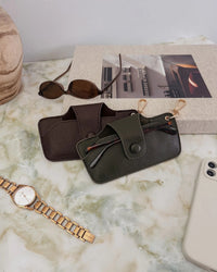 SKITTLE SUNGLASSES CASE OLIVE_by_LOUENHIDE_women's_in_New Zealand_ SKITTLE SUNGLASSES CASE OLIVE _