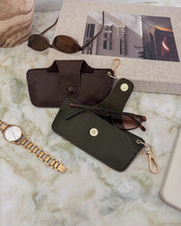 SKITTLE SUNGLASSES CASE OLIVE_by_LOUENHIDE_women's_in_New Zealand_ SKITTLE SUNGLASSES CASE OLIVE _