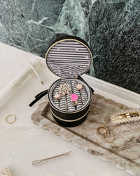 LOUENHIDE_SOFIA JEWELLERY BOX BLACK _ SOFIA JEWELLERY BOX BLACK _ Ebony Boutique NZ