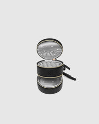 LOUENHIDE_SOFIA JEWELLERY BOX BLACK _ SOFIA JEWELLERY BOX BLACK _ Ebony Boutique NZ