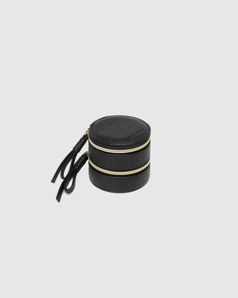 LOUENHIDE_SOFIA JEWELLERY BOX BLACK _ SOFIA JEWELLERY BOX BLACK _ Ebony Boutique NZ