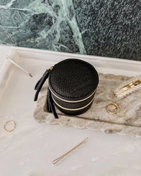 LOUENHIDE_SOFIA JEWELLERY BOX BLACK _ SOFIA JEWELLERY BOX BLACK _ Ebony Boutique NZ