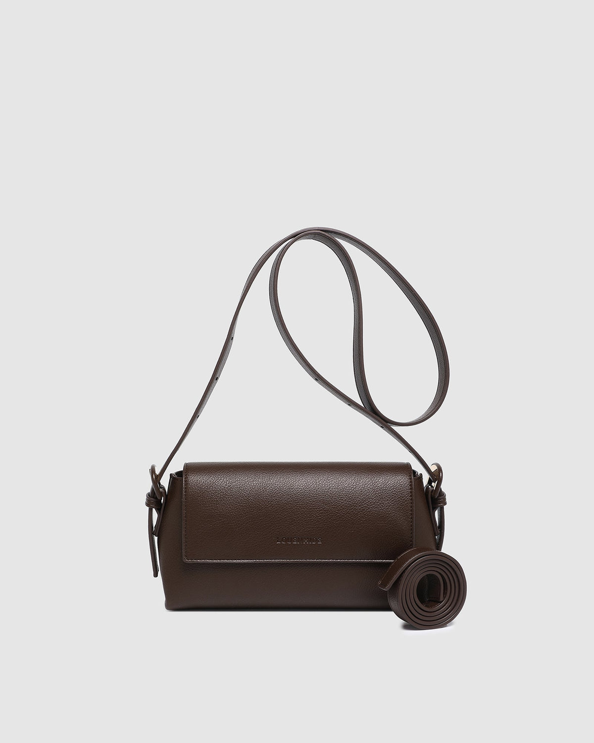 SOPHIA CROSSBODY BAG CHOCOLATE_by_LOUENHIDE_women's_in_New Zealand_ SOPHIA CROSSBODY BAG CHOCOLATE _
