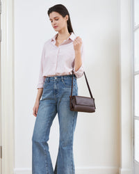 SOPHIA CROSSBODY BAG CHOCOLATE_by_LOUENHIDE_women's_in_New Zealand_ SOPHIA CROSSBODY BAG CHOCOLATE _