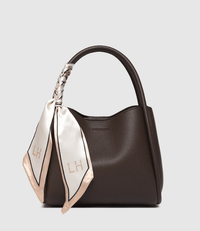 STEFFIE MINI TOTE BAG CHOCOLATE_by_LOUENHIDE_women's_in_New Zealand_ STEFFIE MINI TOTE BAG CHOCOLATE _