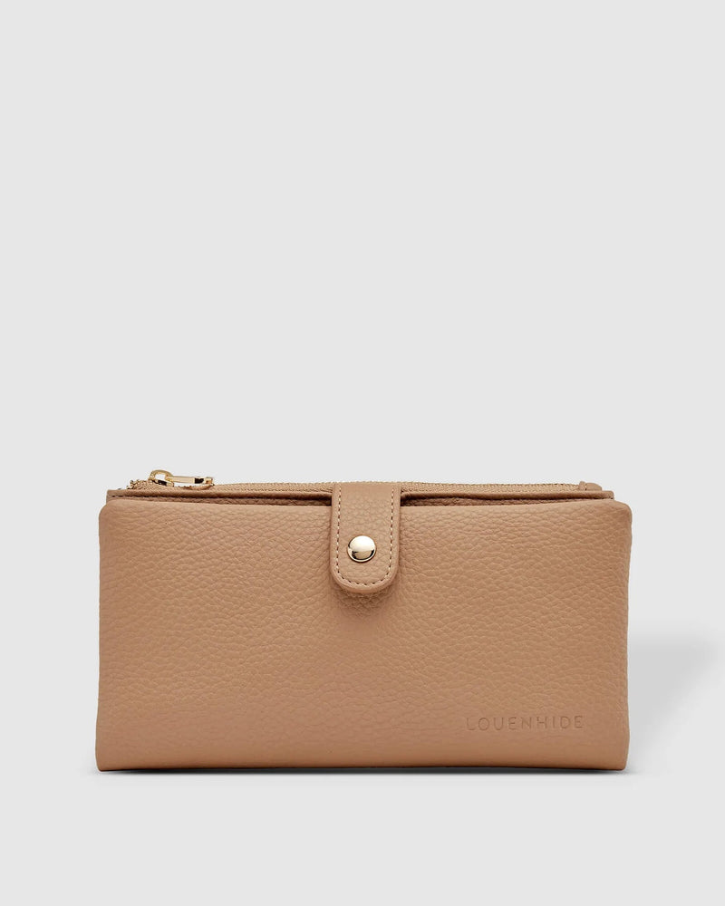 LOUENHIDE_STELLA WALLET LATTE _ STELLA WALLET LATTE _ Ebony Boutique NZ