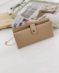 LOUENHIDE_STELLA WALLET LATTE _ STELLA WALLET LATTE _ Ebony Boutique NZ