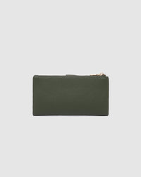 LOUENHIDE_STELLA WALLET OLIVE _ STELLA WALLET OLIVE _ Ebony Boutique NZ