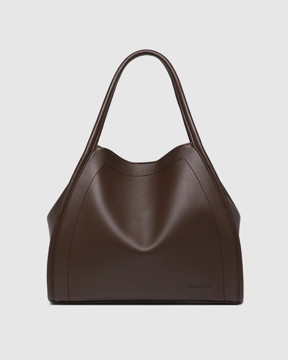 LOUENHIDE_SUTTON SHOULDER BAG CHOCOLATE _ SUTTON SHOULDER BAG CHOCOLATE _ Ebony Boutique NZ