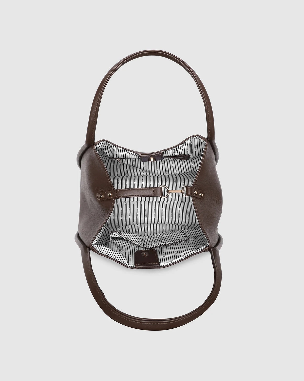 LOUENHIDE_SUTTON SHOULDER BAG CHOCOLATE _ SUTTON SHOULDER BAG CHOCOLATE _ Ebony Boutique NZ