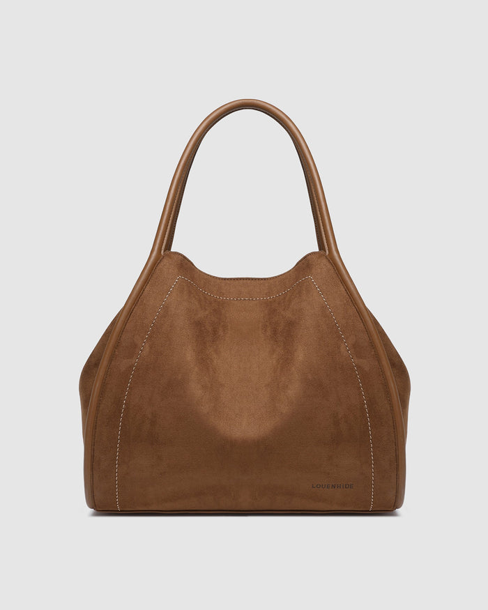LOUENHIDE_SUTTON SHOULDER BAG TAN _ SUTTON SHOULDER BAG TAN _ Ebony Boutique NZ