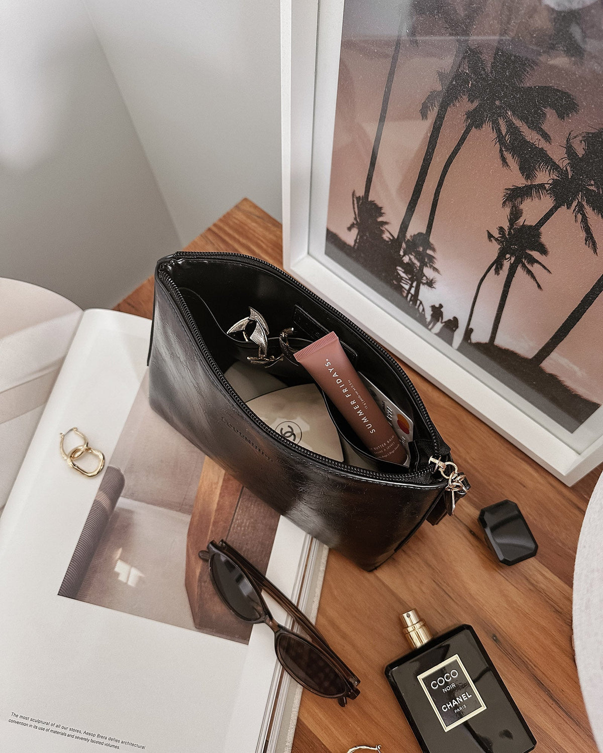 LOUENHIDE_THE ESSENTIAL WORK BAG BUNDLE BLACK PATENT _ THE ESSENTIAL WORK BAG BUNDLE BLACK PATENT _ Ebony Boutique NZ