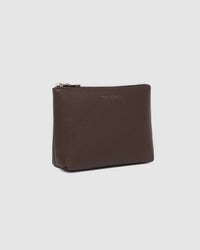 LOUENHIDE_THE EVERYDAY POUCH CHOCOLATE _ THE EVERYDAY POUCH CHOCOLATE _ Ebony Boutique NZ