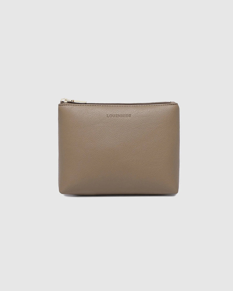 LOUENHIDE_THE EVERYDAY POUCH MOCHA _ THE EVERYDAY POUCH MOCHA _ Ebony Boutique NZ