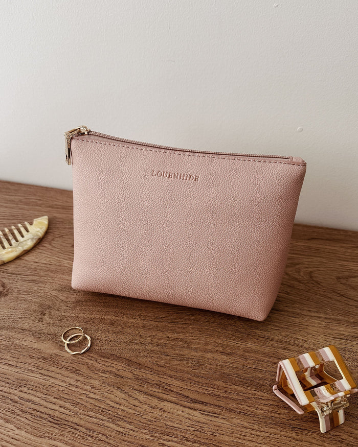 LOUENHIDE_THE EVERYDAY POUCH PINK _ THE EVERYDAY POUCH PINK _ Ebony Boutique NZ