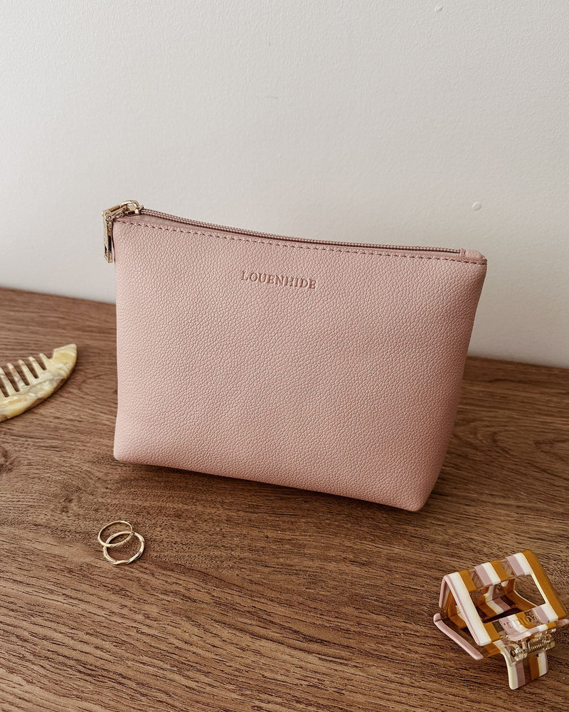 LOUENHIDE_THE EVERYDAY POUCH PINK _ THE EVERYDAY POUCH PINK _ Ebony Boutique NZ