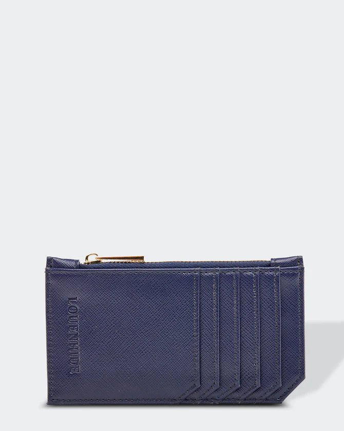 LOUENHIDE_TIA CARDHOLDER NAVY _ TIA CARDHOLDER NAVY _ Ebony Boutique NZ