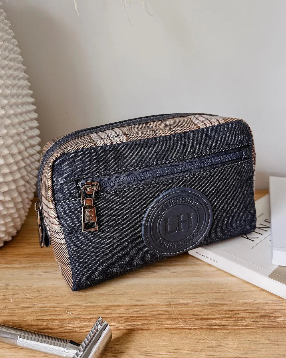 LOUENHIDE_TOMMY MENS TOILETRY BAG DENIM _ TOMMY MENS TOILETRY BAG DENIM _ Ebony Boutique NZ