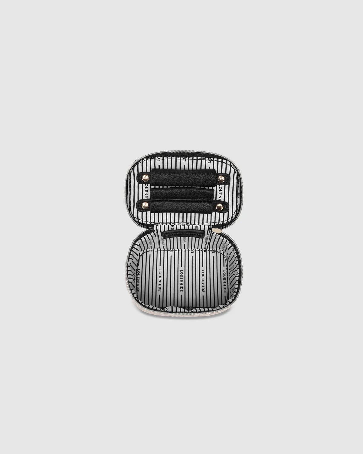 LOUENHIDE_TRUDY JEWELLERY BOX NATURAL / BLACK _ TRUDY JEWELLERY BOX NATURAL / BLACK _ Ebony Boutique NZ