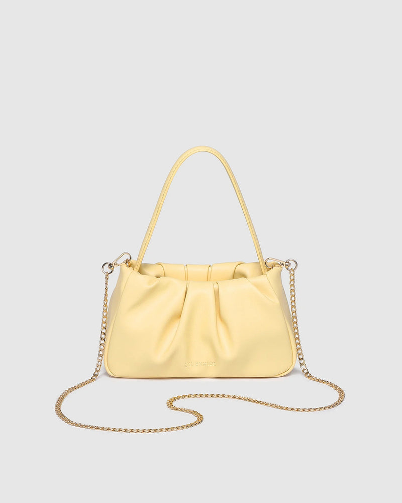 Louenhide Uma Crossbody Bag Butter Yellow | Vegan Leather Bag NZ 